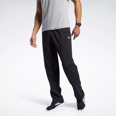 Reebok Identity Open Hem Pants In Black