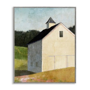 Stupell Industries Countryside Hills Barn Scenery Framed Giclee Art - 1 of 4