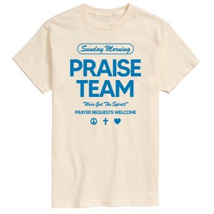 Men's - Instant Message - Sunday Morning Praise Team Short Sleeve Graphic T-Shirt - 1 of 4
