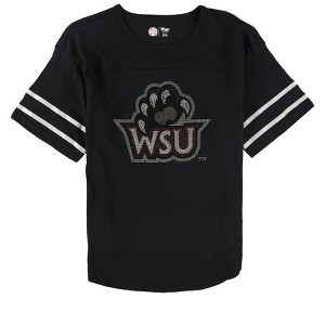 G-III Sports Womens Weber State Wildcats Embellished T-Shirt - 1 of 2