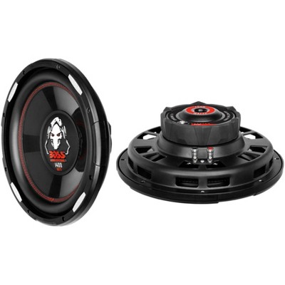  New Boss P120F 12" 2800 Watt Car Shallow/Slim Subwoofer Power Sub Woofer Audio 