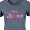 Women's - Barbie - Hi Barbie Graphic T-shirt Dress - 2 of 4