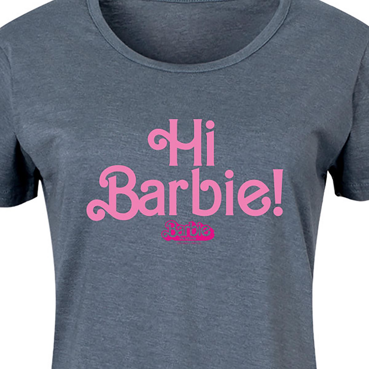 Women's - Barbie - Hi Barbie Graphic T-shirt Dress - thumbnail 2