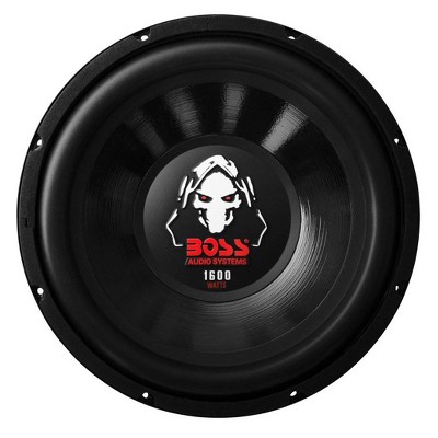 Boss Audio Systems Aluminum Voice Coil Car Audio Stereo Subwoofer Speaker with Polypropylene & Paper Cone