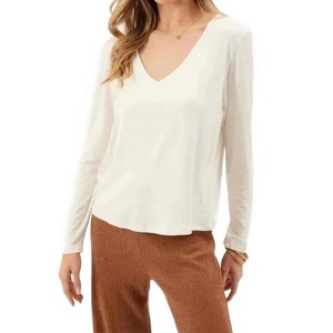 Women's Ashley Long Sleeve Top - Kylie Paige - 1 of 3
