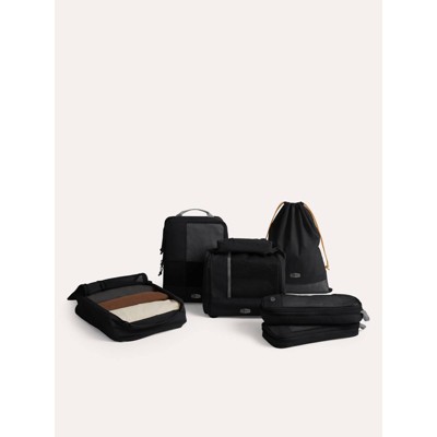 Bagsmart Faro 6pcs Packing Cubes Set - Black : Target