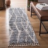 Berber Fringe Shag BFG605 Power Loomed Indoor Rugs - Safavieh - 2 of 4