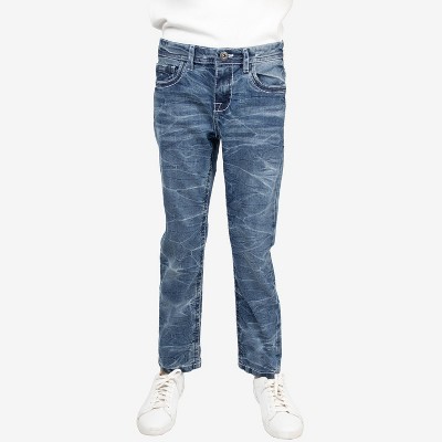 CULTURA Boy's Stretch Jeans in MEDIUM BLUE Size 12