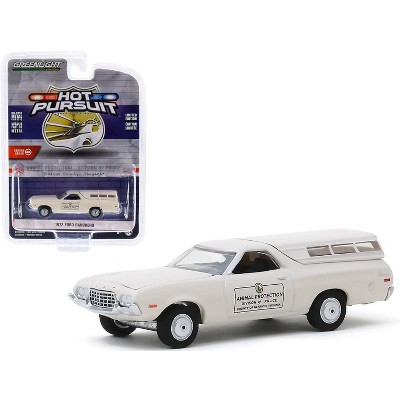 1972 Ford Ranchero w/Canopy Cream "Animal Protection Division of Police" (Henrico, Virginia) 1/64 Diecast Car Greenlight