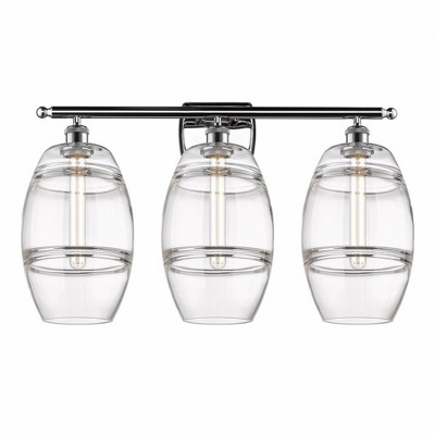 Vaz - 3 Light Bath Vanity In Industrial Style-10.88 Inches Tall and 28 Inches Wide
