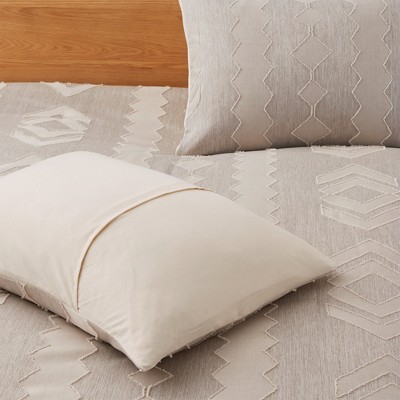 Full Beige Reversible Down Alternative Microfiber Comforter Set