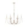 Capital Lighting Gwyneth 6 - Light Chandelier in  Winter Gold - 2 of 4