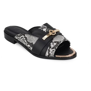 MKF Collection Celine Women's Flat Sandal by Mia K - 1 of 4