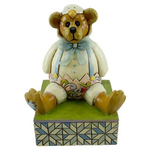 Boyds Bears Resin 3.75 In Alton Chicksley All Cracked Up Easter Jim Shore Bearstone Figurines - 1 of 3