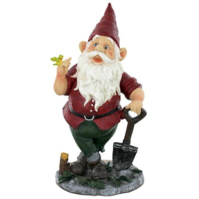 Design Toscano Birdy and Spader the Garden Gnome Statue