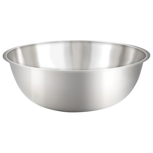 Extra Large 30 Qt Stainless Steel Restaurant Mixing Bowl Heavy Duty  Commercial
