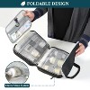 PAVILIA Hanging Toiletry Bag Travel Women Men, Foldable Cosmetic Organizer, Water Resistant Makeup Accessories Essentials Kit - 4 of 4