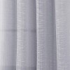 RT Designers Collection Dexter Linen Texture Grommet Sheer Curtain Panel Pair 36" x 84" Silver - 4 of 4