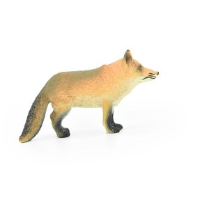 Collectible Wildlife Gifts | Fox, Red, Very Realistic Rubber Reproduction, Hand Painted Figurines     3"      CH140 B244 - 1 of 4