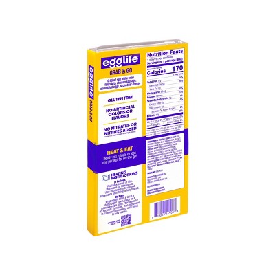 egglife Grab & Go Chicken Sausage, Egg & Cheddar - 3oz