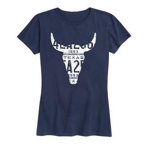 Women's - Country Casuals - Texas License Plate ST-Shirtr Short Sleeve Graphic T-Shirt - 1 of 4