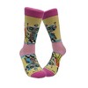 Robot Artist Socks (Women's Sizes Adult Medium) from the Sock Panda - 4 of 4