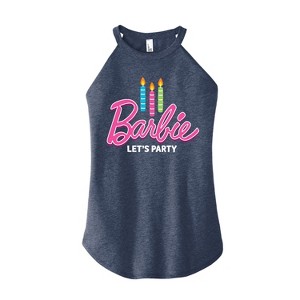 Women's - Barbie - Let's Party Graphic High Neck Tank - 1 of 3
