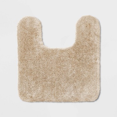 Performance Nylon Contour Bath Rug Tan - Threshold™