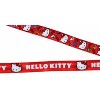 Hello Kitty Classic ID Badge Holder Lanyard w/ 2" Raised Rubber Pendant - 4 of 4