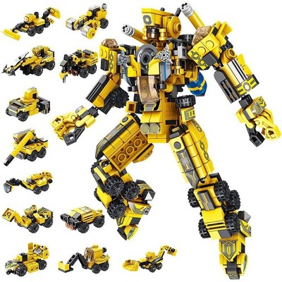 VATOS Robot STEM Building Toys, 573 Pcs Engineering Construction Kit for Boys Aged 6-12 Year