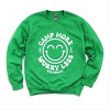 Simply Sage Market S.W.Smiley Camp More Worry Less Smiley Face Sweatshirt - 2 of 4