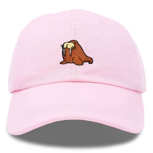 Dalix Walrus Cap Embroidered Mens Cotton Dad Hat Baseball Hat - 1 of 4