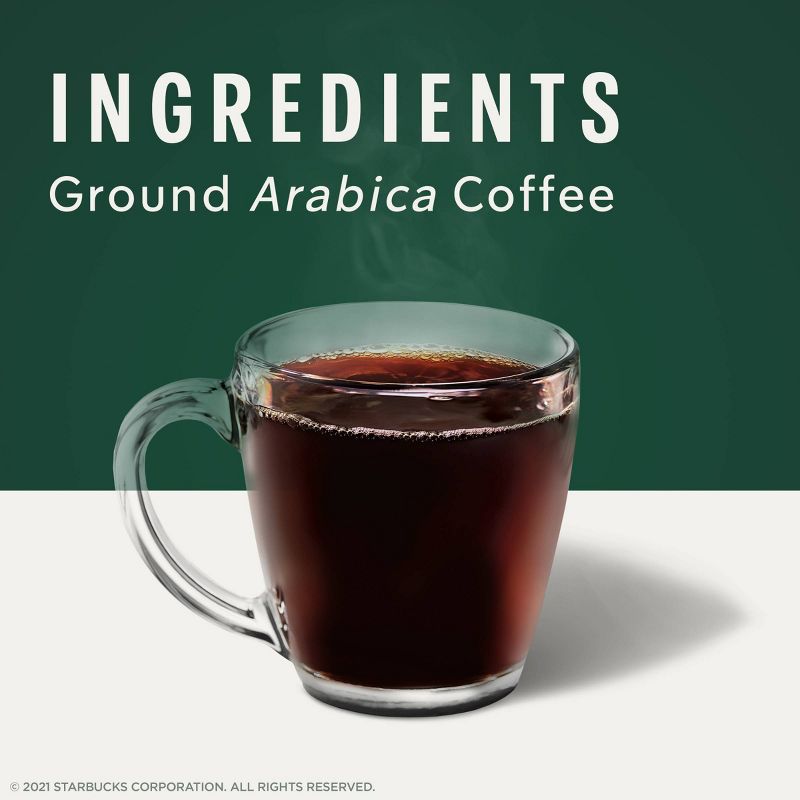 Starbucks Medium Roast K-Cup Coffee Pods Pike Place Roast for Keurig Brewers, 5 of 9