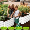 Raised Garden Bed, Metal Raised Garden Beds Outdoor, Rectangular Planter Box for Planting Plants, Vegetables and Flower - 3 of 4