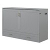 Queen Size Murphy Bed with Drawer and USB Ports - 4 of 4