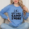 Simply Sage Market Women's Graphic Sweatshirt Let's All Camp S'More - 2 of 4