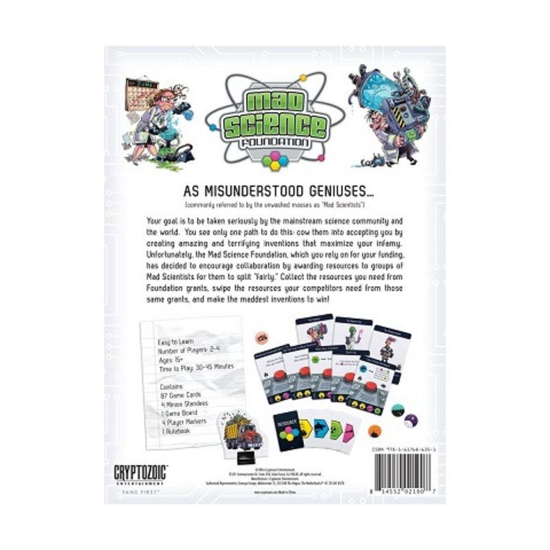 Mad Science Foundation Board Game, 2 of 4