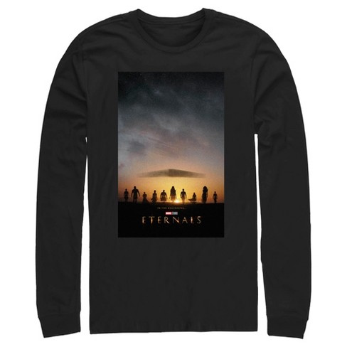 Men's Marvel Eternals Movie Poster Long Sleeve Shirt - image 1 of 4