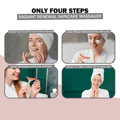GLO24K 7 Color LED Neck and Face Beauty Device - Limited Edition: Firming, Spot Treatment, Fine Line Reduction, Skin Texture Improvement