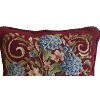 C&F Home 14" x 14" Hydrangea Bouquet Number 1 Needlepoint Pillow - 2 of 4