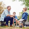 Ridstar 14.6-inch Portable Outdoor Folding Chair for Camping, Fishing, Hiking, Gardening and Backyard Painting-Black - 2 of 4