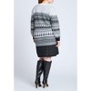 ELOQUII Women's Plus Size Mini Sweater Dress - 3 of 3