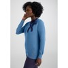 Jessica London Women's Plus Size Tie-Neck Sweater - 4 of 4