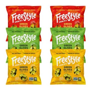 Freestyle Snacks Olive, Variety, 1.1oz (Pack of 6) - 1 of 4