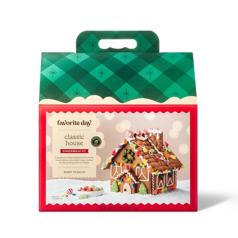 Holiday Classic House Gingerbread House Kit with Roof Helper - 38.8oz - Favorite Day™ - image 1 of 4