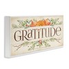 Stupell Industries Seasonal Gratitude Floral Leaves Black Framed Giclee Art - 3 of 4