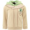 Star Wars Baby Yoda Fleece Pullover Hoodie Toddler to Big Kid - 3 of 4
