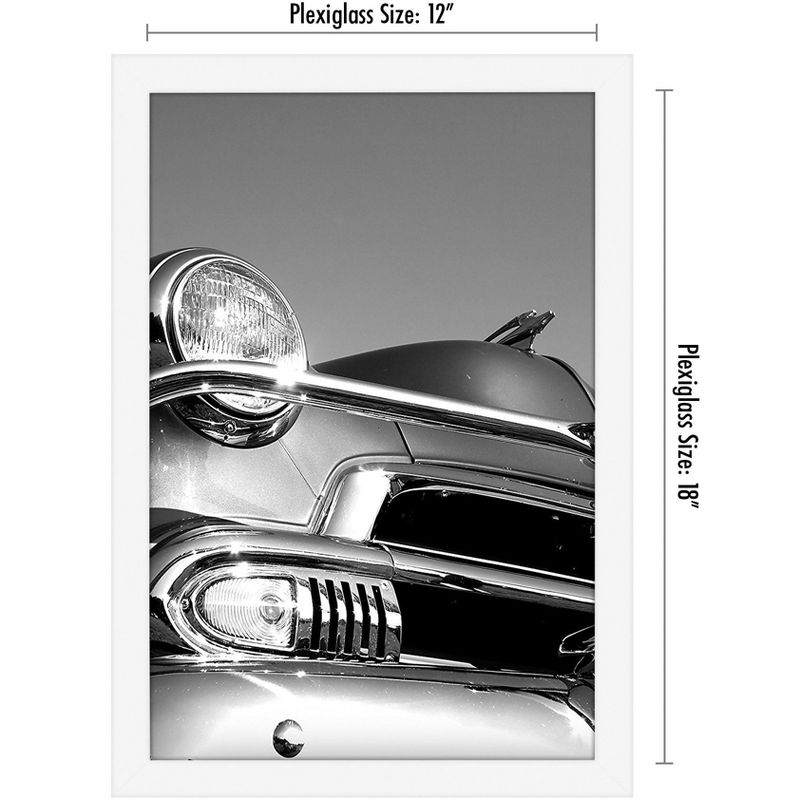 Americanflat Poster Frame with Polished Plexiglass - Hanging Hardware Included, 2 of 10