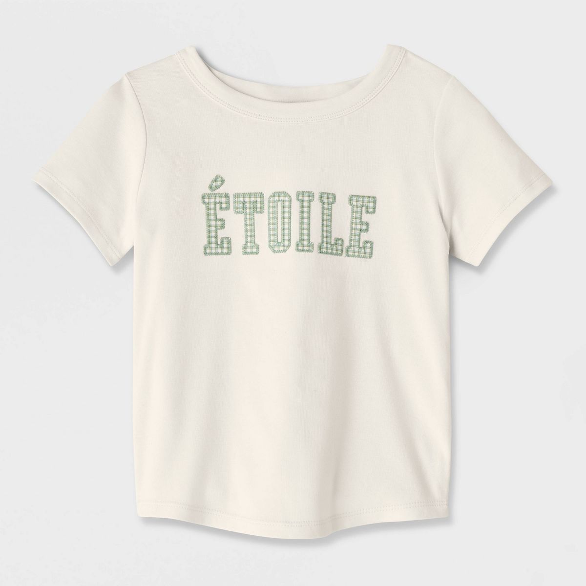 Girls' Short Sleeve Fitted Studded Graphic T-Shirt - Cat & Jack™ - thumbnail 10