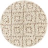 Unique Loom Trellis Shag Ruth Trellis Indoor Woven Area Rug - 2 of 4
